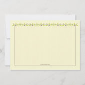 Einladung von Twins Gender (Rückseite)