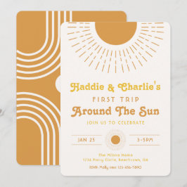 Einladung von Twins zum Geburtstag | Miteinladung 