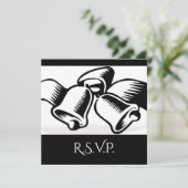 Einladung von uAwg Wedding Bells (Stehend Vorderseite)