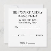 Einladung von uAwg Wedding Bells (Rückseite)