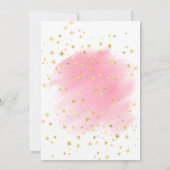 Einladung von Unicorn Geburtstagsparty Magical Met (Rückseite)