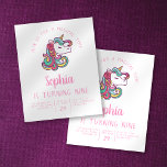 Einladung von UNICORN Kid zu Geburtstagsparty<br><div class="desc">Laden Sie Freunde und Familie ein, um den Geburtstag Ihres Kindes mit dieser niedlichen einhornigen Party Einladung zu feiern. **BITTE LESEN SIE VOR DEM KAUF** 1. Die Haushaltspressomaschine misst 4, 5" x 5, 6" und passt in einen A6-Finanzrahmen. Sie können weiße Umschläge zu Ihrer Bestellung hinzufügen. 2. Jedes Blatt ist...</div>