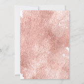 Einladung von Unicorn Magical Birthday (Rückseite)