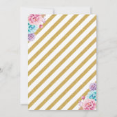 Einladung von Unicorn zum Geburtstag (Rückseite)