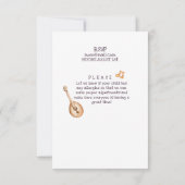 Einladung von Unisex Musical zum Geburtstag (Rückseite)