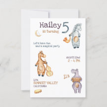 Einladung von Unisex Musical zum Geburtstag