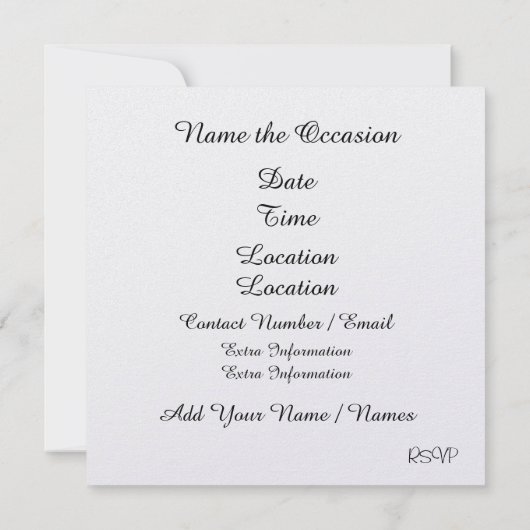 Einladung von Unity 2 Regenbogen-Händen (Rückseite)