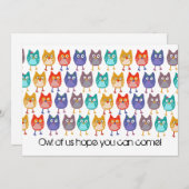 Einladung von uns (Vorne/Hinten)