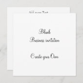 Einladung von Unternehmen (Vorne/Hinten)