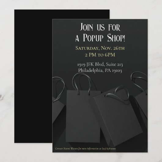 Einladung von Unternehmensnetzwerken (Vorne/Hinten)