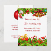 Einladung von Urlaubsreisenden (Vorne/Hinten)