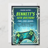 Einladung von Videospielcontroller (Vorderseite)