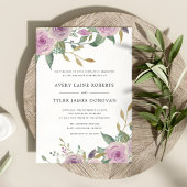 Einladung von Violet & Sage Wedding