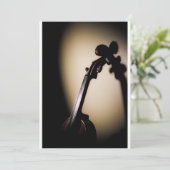 Einladung von Violine Erwägung (Stehend Vorderseite)