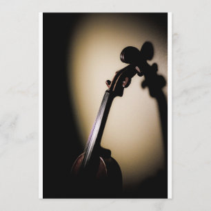 Einladung von Violine Erwägung