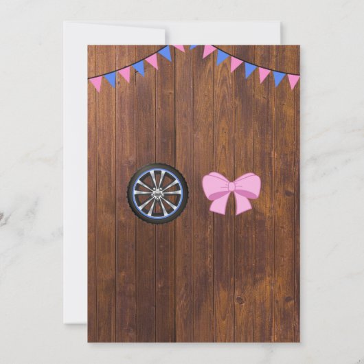 Einladung von Wahlgängen oder Bows (Rückseite)