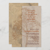 Einladung von Waldbaum Shadow Brown Abschluss (Vorne/Hinten)