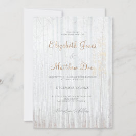 Einladung von Waldberg White Birch Hochzeit