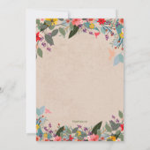 Einladung von Waldlandschaften (Rückseite)