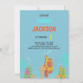 Einladung von Wasser zum Geburtstag (Vorderseite)