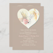 Einladung von Wasserfarben (Vorne/Hinten)