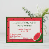 Einladung von Wassermelonen (Stehend Vorderseite)