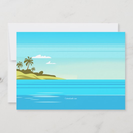 Einladung von Water Jet zum Geburtstag (Rückseite)