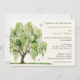 Einladung von Weeping Willow Wedding