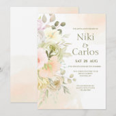 Einladung von Weichkorallen (Vorne/Hinten)