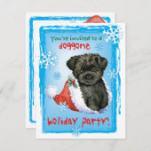 Einladung von Weihnachten (Vorne/Hinten)