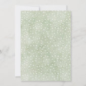 Einladung von Weihnachtself zum Geburtstag (Rückseite)