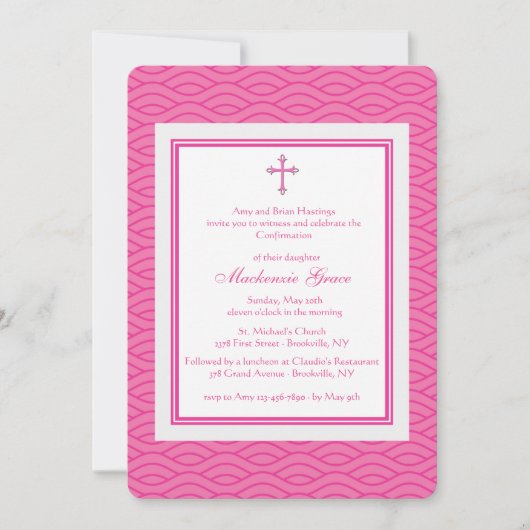 Einladung von Wellen (Vorderseite)