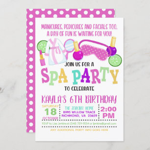 Einladung von Wellness-Center Birthday Party - WH