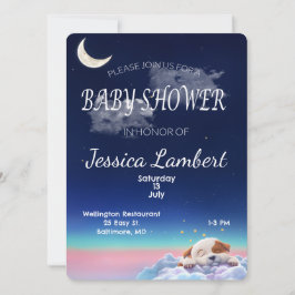 Einladung von Welpen in der Wolkendusche