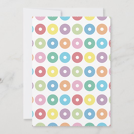 Einladung von Welpen zum Geburtstag (Rückseite)