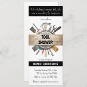 Einladung von Werkzeugduschen (Vorne/Hinten)