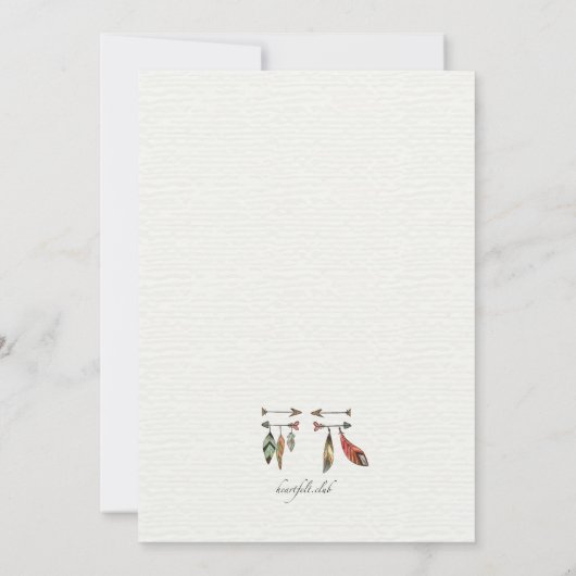 Einladung von Western (Rückseite)