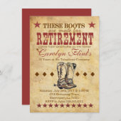 Einladung von Western zur Ruhestandszeit - Thema C (Vorne/Hinten)