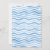 Einladung von Whale Birthday (Rückseite)