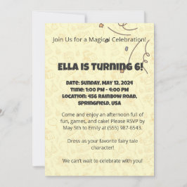 Einladung von Whimsical Kids zum Geburtstag