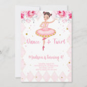 Einladung von White Ballerina (Vorderseite)