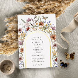 Einladung von White Boho Arch zur Hochzeit