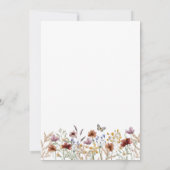 Einladung von White Boho zur Hochzeit (Rückseite)