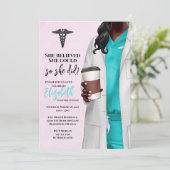 Einladung von White Coat Medical School Abschluss (Stehend Vorderseite)