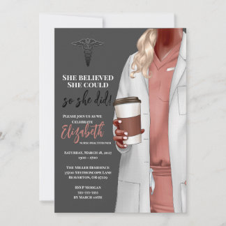 Einladung von White Coat Medical School Abschluss