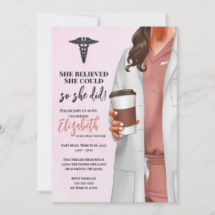 Einladung von White Coat Medical School Abschluss