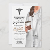 Einladung von White Coat Medical School Abschluss (Vorderseite)