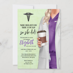 Einladung von White Coat Medical School Abschluss