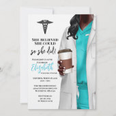 Einladung von White Coat Medical School Abschluss (Vorderseite)