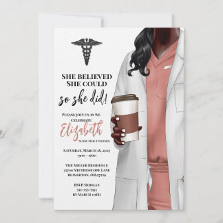 Einladung von White Coat Medical School Abschluss